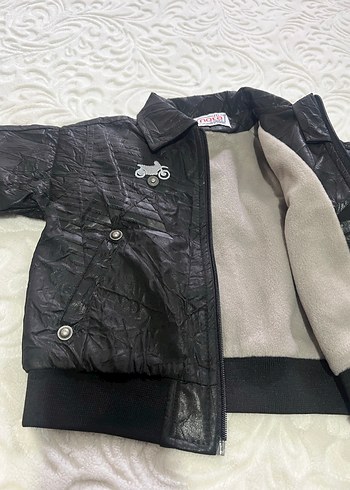 Erkek Çocuk Biker Ceket - Görsel 5