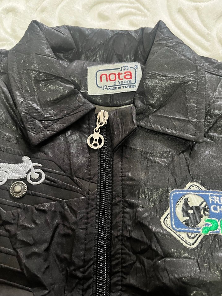 Erkek Çocuk Biker Ceket - Görsel 3