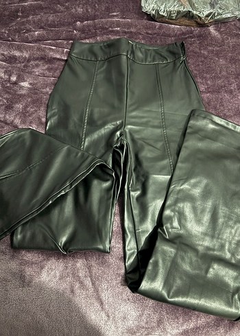 Trendyolmilla Siyah Deri Pantolon - Görsel 3