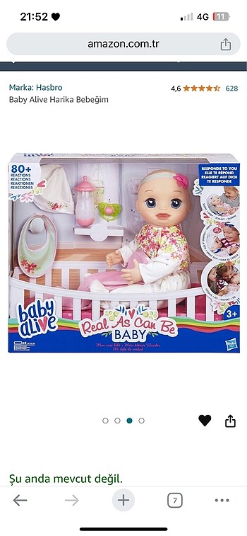 Bayby alive harika bebeğim