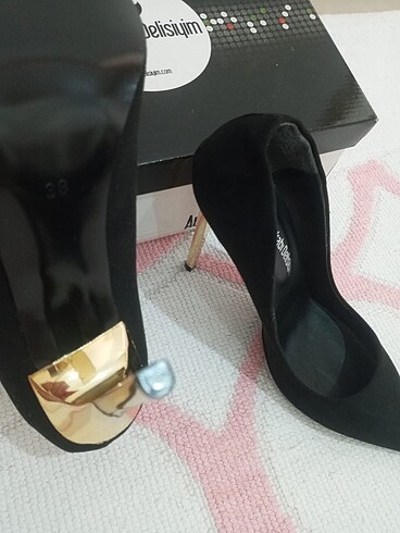 38 Beden İnce topuk stiletto