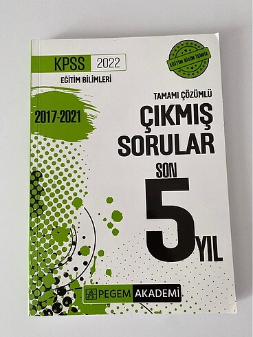Eğitim bilimleri çıkmış sorular