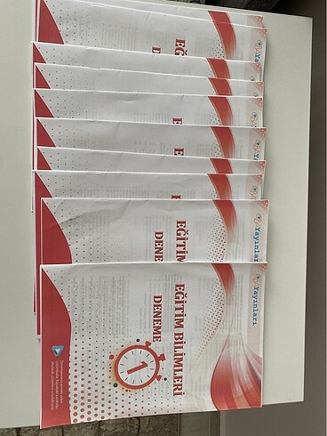 Eğitim bilimleri deneme 10 adet