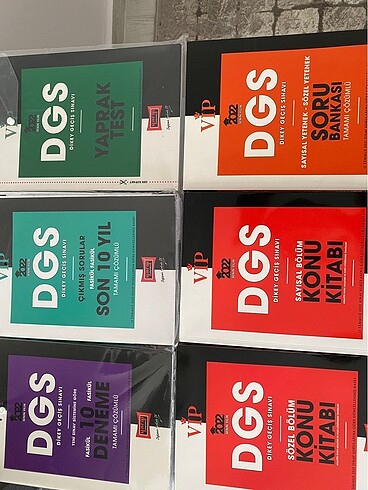 Yargı yayınları DGS vip set