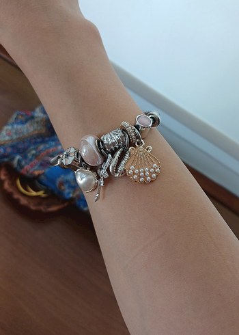 Accessorize Boncuklu Bohem Çelik Bileklik