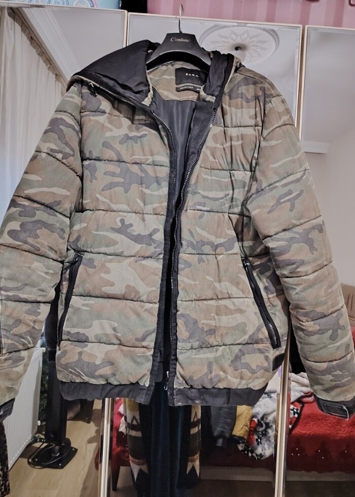 Kışlık montu pamuklu  - Görsel 4