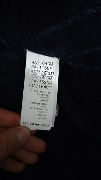 Kız çocuk montu - Görsel 2