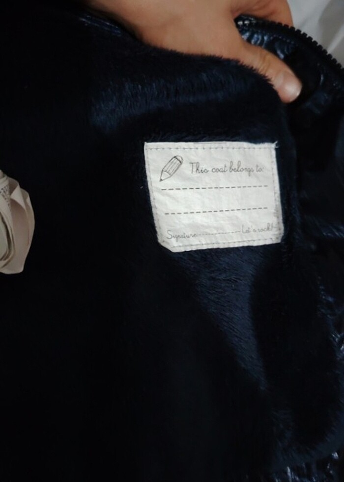 Kız çocuk montu - Görsel 3