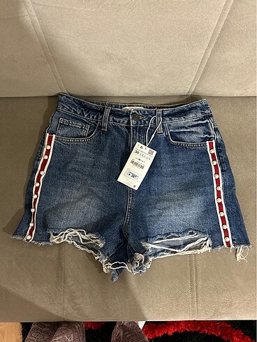 Kot şort s beden zara