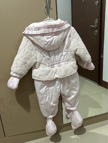 6-9 Ay Beden Astronot Tulum Kız Bebek
