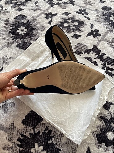 38 Beden Siyah stiletto