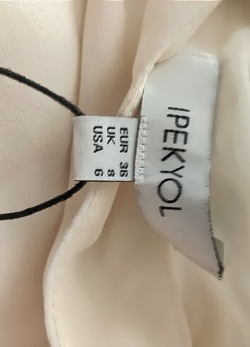 s Beden Krem rengi bluz 