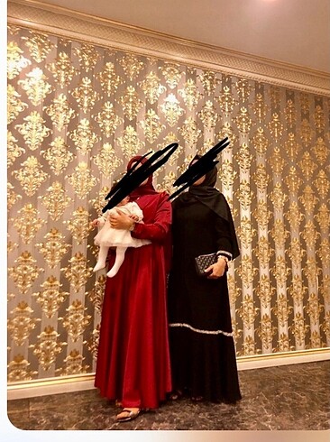 Taşlı abaya