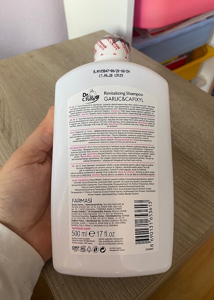 Farmasi Sarımsaklı Şampuan - Görsel 3
