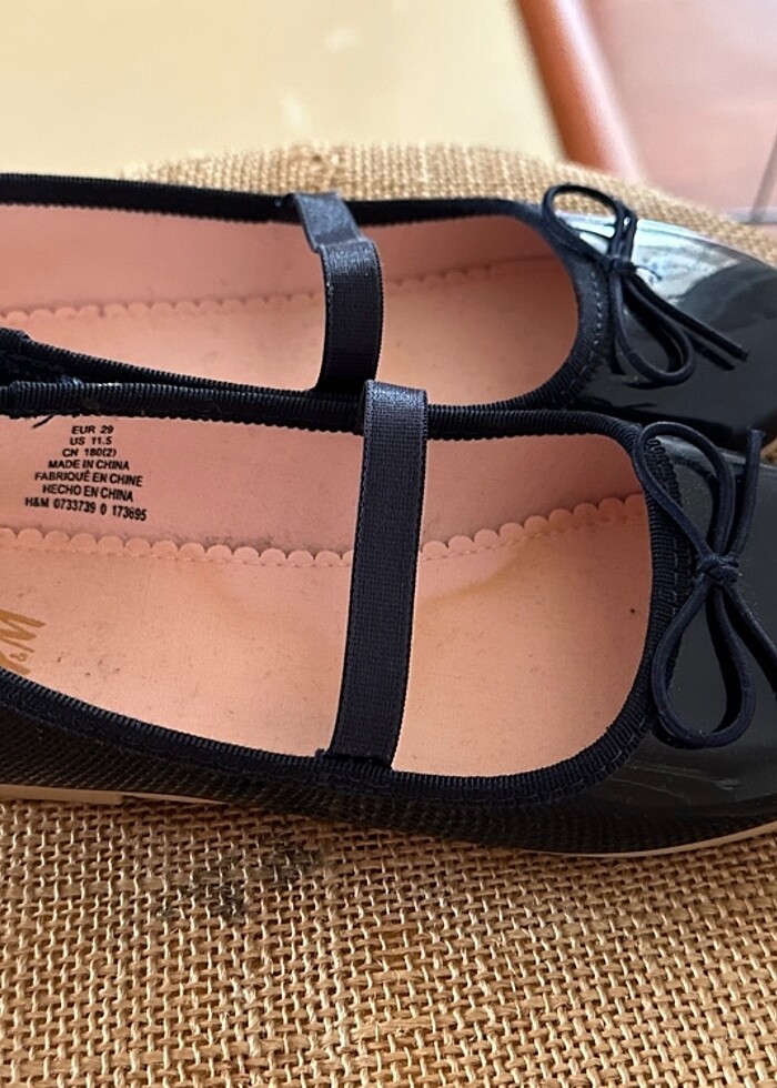 H&M Lacivert Rugan Babet - Görsel 2