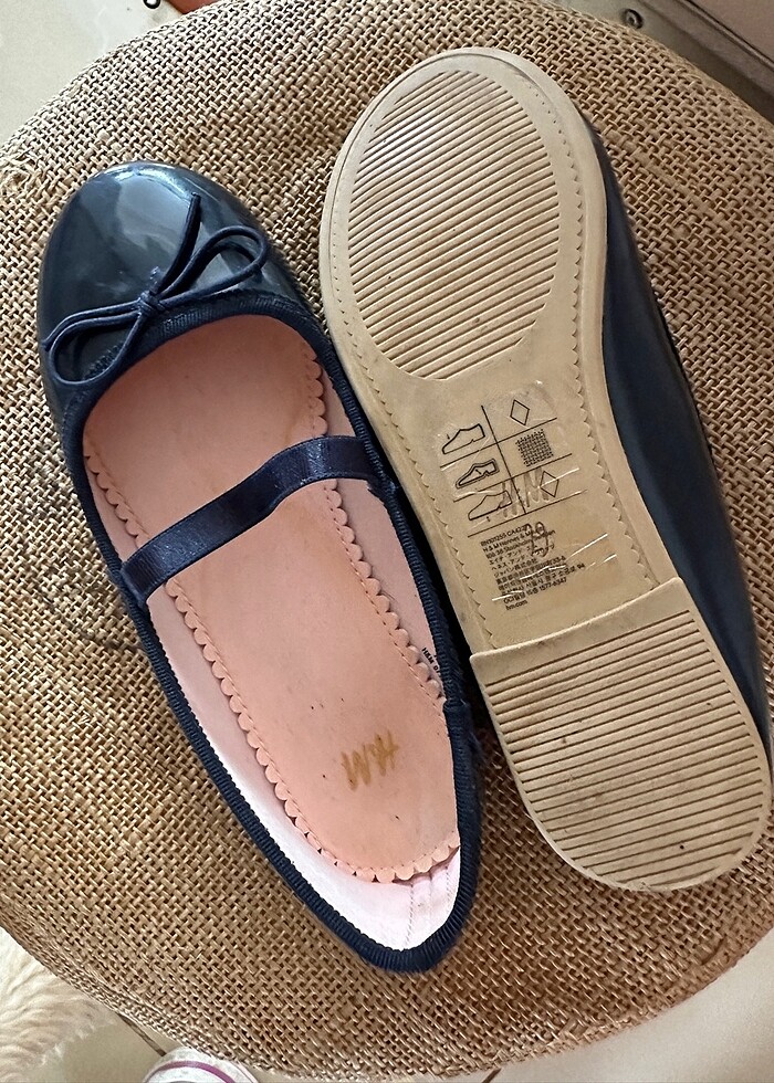 H&M Lacivert Rugan Babet - Görsel 3