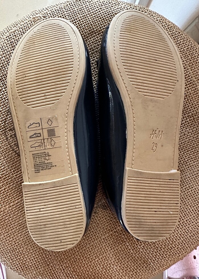 H&M Lacivert Rugan Babet - Görsel 4