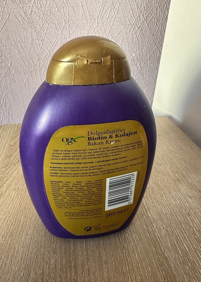 OGX Conditioner- biotın & collagen - Görsel 2