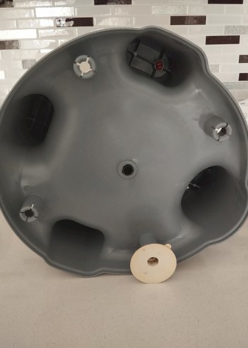 Gri Bebek Mama Sandalyesi - Görsel 3