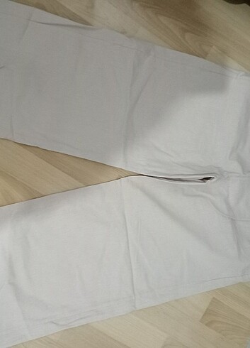 Krem keten pantolon 
