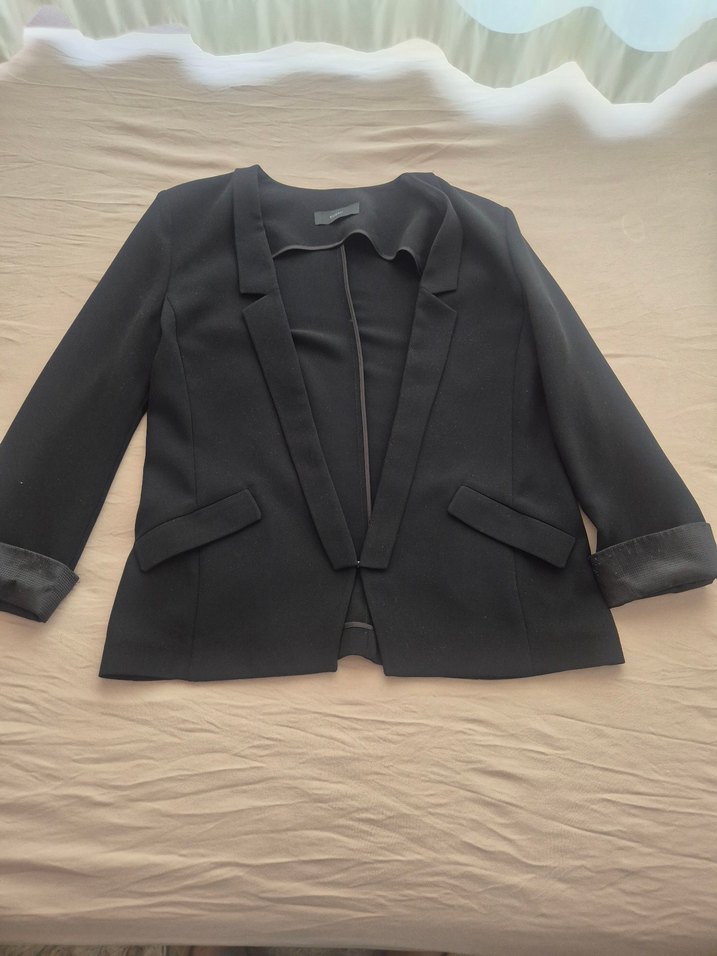 Siyah Kadın Blazer Ceket - Görsel 2