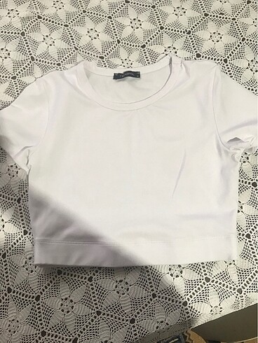 Trendyol & Milla Beyaz Crop