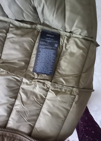 Kapüşonlu  haki Midi Kaban - Görsel 5