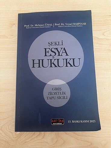ZİLYETLİK TAPU SİCİLİ EŞYA HUKUKU