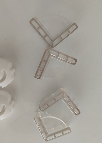 Ikea Beyaz Silikon piriz kapakları köşe korumalari
