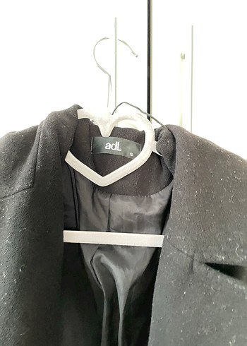 Adil Işık Antrasit Düğmeli Uzun Kaban - Görsel 2