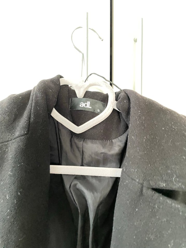 Adil Işık Antrasit Düğmeli Uzun Kaban - Görsel 2