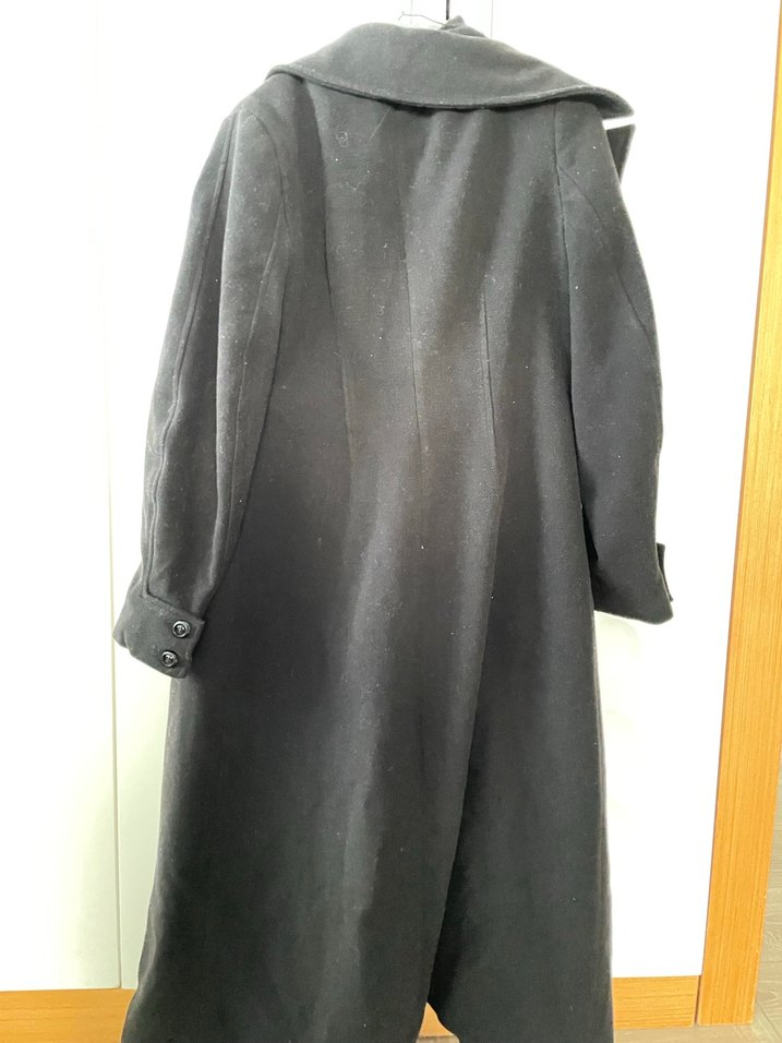 Adil Işık Antrasit Düğmeli Uzun Kaban - Görsel 5