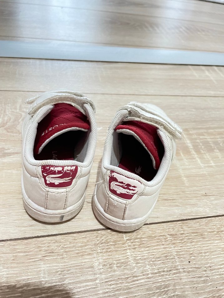 Kız Çocuk Beyaz Spor Ayakkabı Velcro - Görsel 3