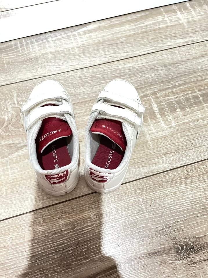 Kız Çocuk Beyaz Spor Ayakkabı Velcro - Görsel 2