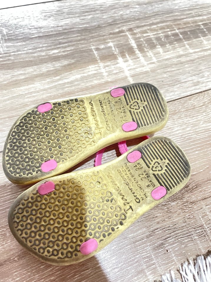 Kız Çocuk Pembe Nakışlı Sandalet - Görsel 3