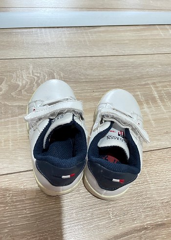 Beyaz Erkek Çocuk Spor Ayakkabı Velcro - Görsel 2