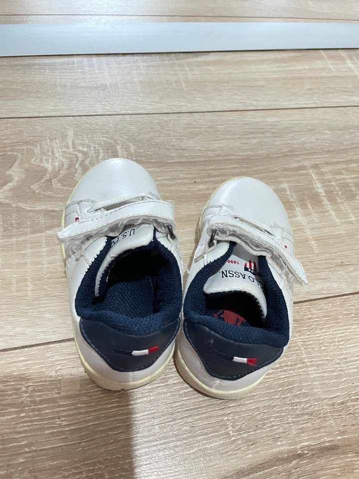 Beyaz Erkek Çocuk Spor Ayakkabı Velcro - Görsel 2