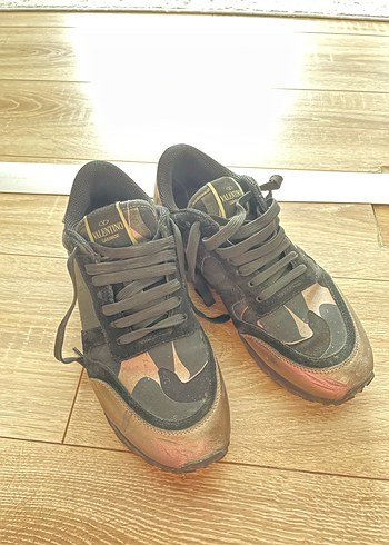 Orjinal Valentino Kamuflaj Desenli Spor Ayakkabı - Görsel 4