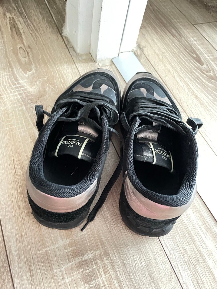 Orjinal Valentino Kamuflaj Desenli Spor Ayakkabı - Görsel 2