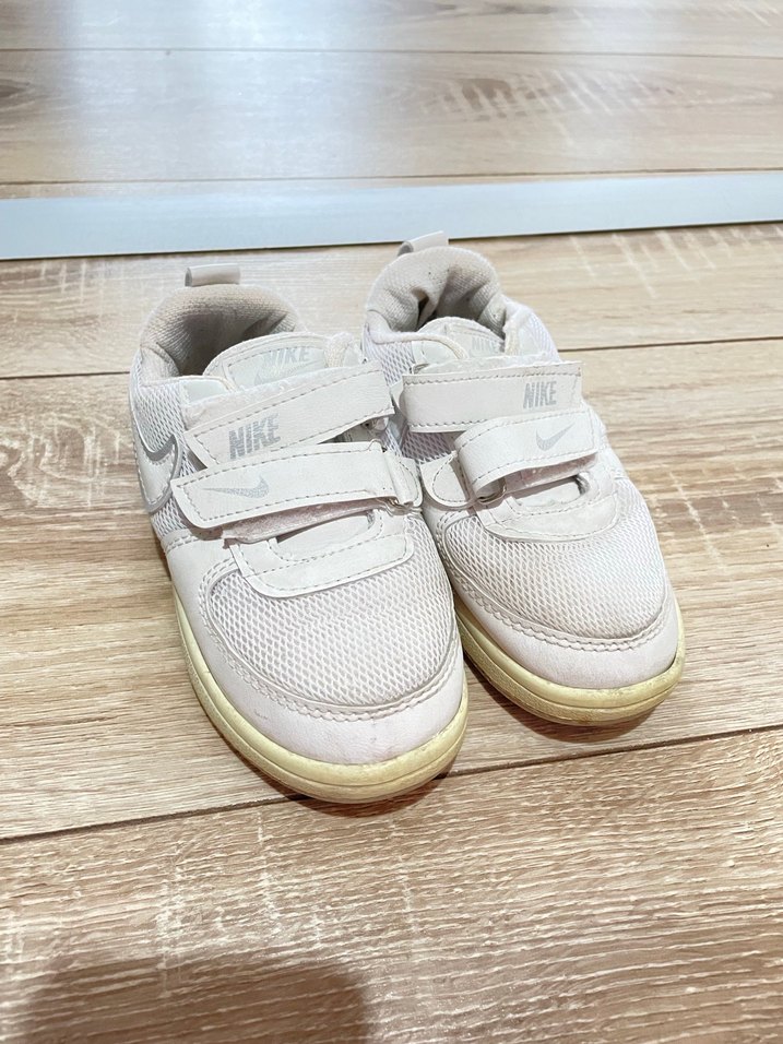 Beyaz Erkek Çocuk Spor Ayakkabı Velcro - Görsel 3