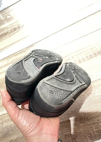 Siyah Erkek Çocuk Spor Ayakkabı Velcro - Görsel 4