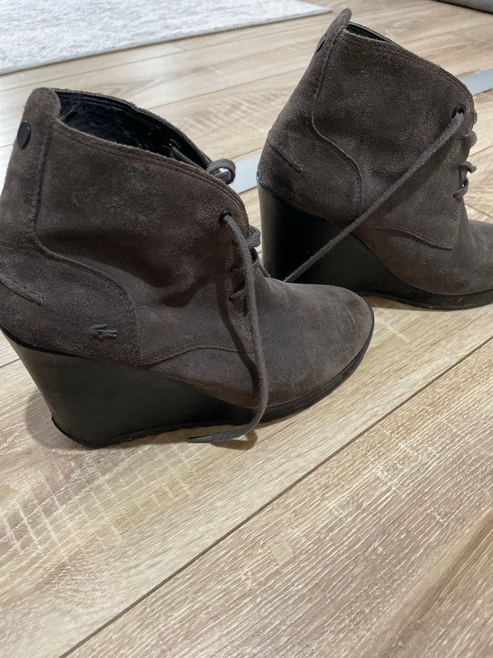 Lacoste kalın topuk bot - Görsel 3