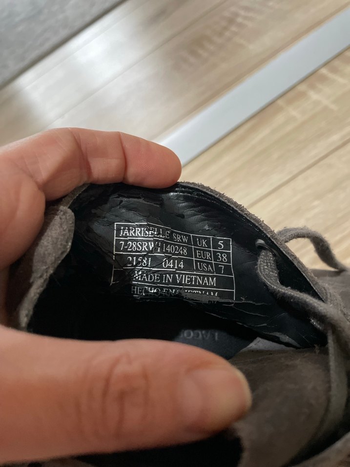 Lacoste kalın topuk bot - Görsel 4