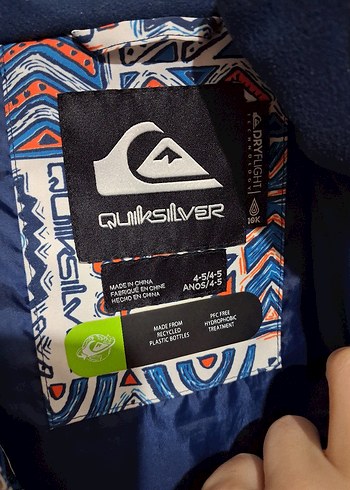 quik silver kar montu cocuk - Görsel 6