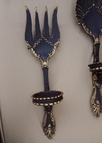 Ikea Koyu Altın Renk duvar mumluk