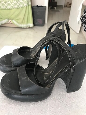 Zara Zara kadın kalın platform ayakkabı