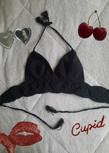 Bershka Siyah Mini Goth Bustiyer