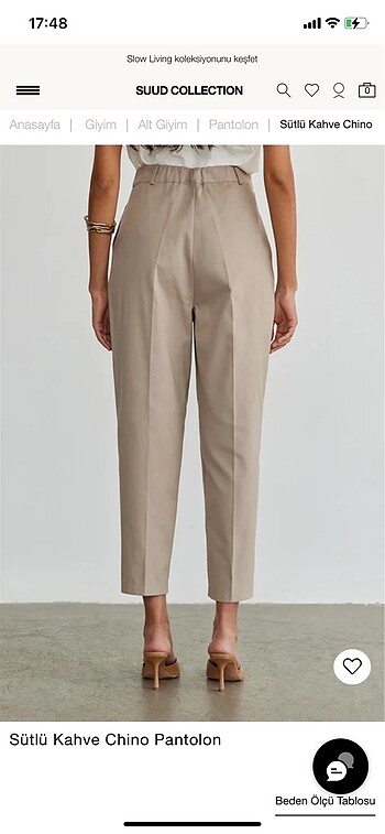 38 Beden Suud collection chino pantolon