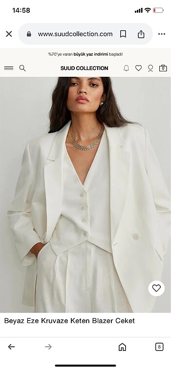 SUUD KETEN BLAZER