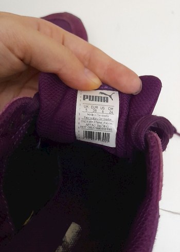 38 Beden Puma Mor Kadın Spor Ayakkabı